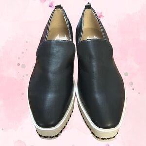 Karl Lagerfeld Paris Brenna Platform Shoes Black Women’s Size 9M